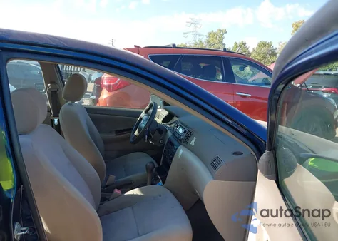 2005 Toyota Corolla Le из США, поврежденный, VIN 2T1BR32E75C550382